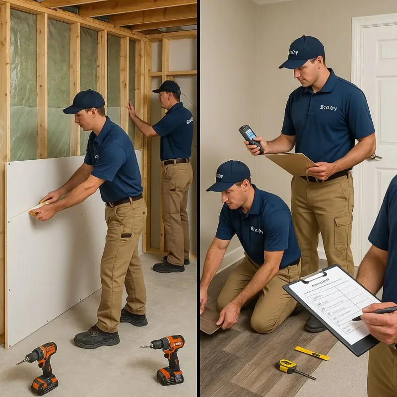 Repairs and Reconstruction process in Redan, GA