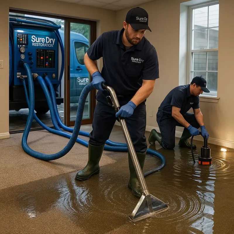 Water Extraction and Removal process in Redan, GA